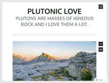 Tablet Screenshot of plutoniclove.com